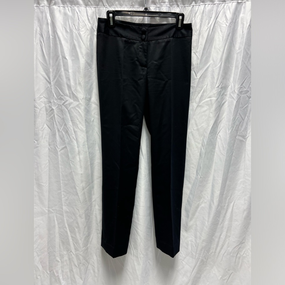 Etcetera straight leg dress pants silky shiny material women’s size 2